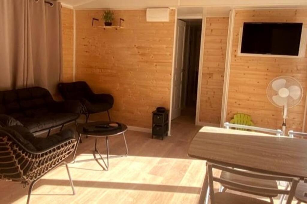 Mobil Home De Patricia Et Franck A Sigean Exteriér fotografie